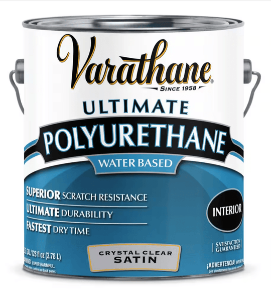 Varathane 1 Gal. Clear Satin Water - Based Interior Polyurethane Gallon - resaled - Varathane - 026748200236