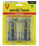 Victor Easy - Set Outdoor Gopher Trap 4 Pack Galvanized steel M0611 - resaled - Victor - 036348006114