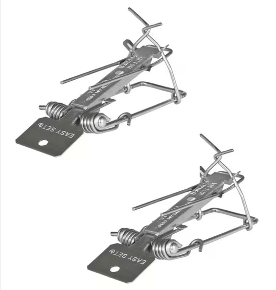 Victor Easy - Set Outdoor Gopher Trap 4 Pack Galvanized steel M0611 - resaled - Victor - 036348006114