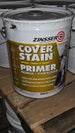 Zinsser Cover Stain 5 gal White Oil - Based Interior/Exterior Primer Sealer Gallon New - resaled - Zinsser - 047719035008