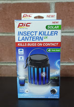 Load image into Gallery viewer, PIC Solar LED Light Lantern Lot of 3x Mosquito Bug Zapper Camping USB Rechargeable Light
