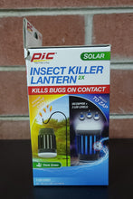 Load image into Gallery viewer, PIC Solar LED Lantern Mosquito Bug Zapper Camping USB Rechargeable
