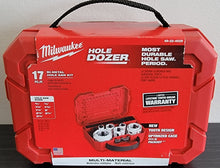Load image into Gallery viewer, Milwaukee Hole Dozer 17 Piece Bi-Metal Saw Kit Set Case 49-22-4029 New

