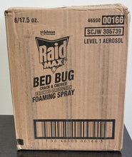 Load image into Gallery viewer, Raid Max Lot of 6 Aerosol Foaming Crack and Crevice Bed Bug Killer 17.5 oz.
