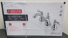 Load image into Gallery viewer, Delta Silverton Bathroom Faucet 8 in. Widespread 2-Handle Chrome 35713LF-ECO New
