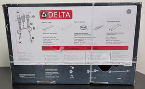 Delta Silverton Bathroom Faucet 8 in. Widespread 2-Handle Chrome 35713LF-ECO New