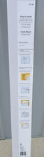 Load image into Gallery viewer, Hampton Bay Alabaster Vertical Blind Kit Sliding Door Patio Window 78&quot; W x 84&quot; L 3.5&quot; 371 581 Room Darkening
