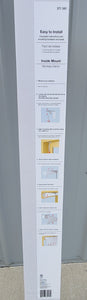 Hampton Bay Alabaster Vertical Blind Kit Sliding Door Patio Window 78" W x 84" L 3.5" 371 581 Room Darkening