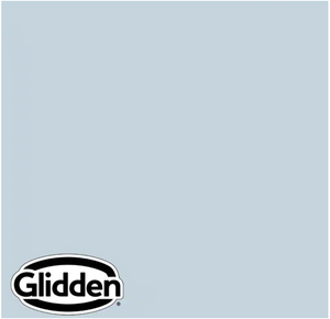 Glidden Diamond Satin Paint PPG1159-2 Calm Sea 5 Gallon Bucket Satin Latex Interior With Primer