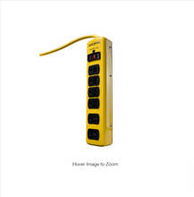 Load image into Gallery viewer, Yellow Jacket 15 ft. 6-Outlet Surge Protector Power Strip 14/3 Extension Cord 51380001
