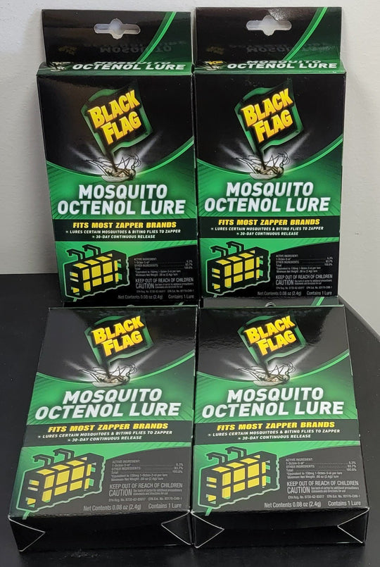 Black Flag Lot of 4 Universal Mosquito Octenol Lure with 30 day Continuous Release - resaled - Black Flag - 085972007004
